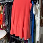Sympli Nu Tank Swing Jersey Dress Short in Coral Orange Size 14 Photo 5