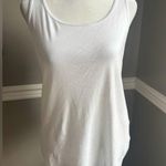 Eileen Fisher NEW LIGHTWEIGHT Organic Cotton White Basic Tank Top large Photo 0