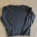 The Limited  gray rhinestone sweater Photo 3