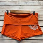 Juicy Couture foldover peace shorts orange Y2K loungewear retro Large Photo 1