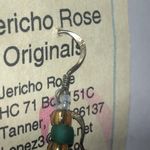 Jericho Rose Originals Handcrafted Seed Bead Beaded Boho Earrings Black Photo 1