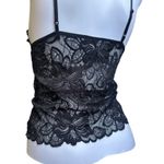 Old Navy Vntg  y2k  intimates medium black lace cami Photo 2