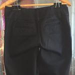 INC International Concepts size 8 Black Straight Leg Slim Fit Pants 32 inseam Photo 2