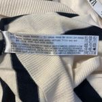 ZARA Black and White Striped Lightweight Sweater Size M Classic Preppy Casual Photo 6
