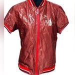 Whimsical Women’s Golf Windbreaker Full Zip Red Size XL Photo 0