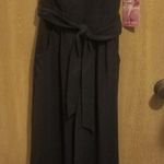 Emerald Sundae Black One Shoulder Jumpsuit Photo 0