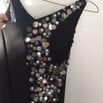 W118 By Walter Baker Black Sequin Piette Party Dress size M Photo 2