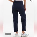 Athleta Women's Endless High Rise Navy Pant 10 Petite Athleisure Business Casual Photo 2