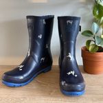 Joules Navy Blue Multi Dog Print Mid Photo 0