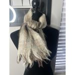 THE SCOTCH HOUSE Brown Plaid Rectangular Mohair Made In Scotland Vintage Photo 4