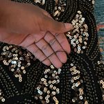 Vijiv 1920s Sequin Embellished Flapper Dress Black Photo 3