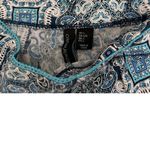 Cynthia Rowley  Loose Fit Wide Leg Blue Paisley Pajama Lounge Pants Size Large Photo 2