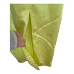 ZARA  Satin lime green dress Xs Photo 12