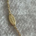 Reworked designer button necklace Gold Photo 3