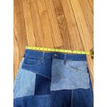 Alice + Olivia  Patchwork Denim Mini Skirt in Keep Steppin Size 28 Photo 7