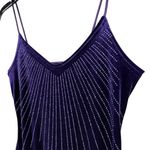 Jump  90s Y2K Maxi Dress 5-6 Purple Velvet Beaded Strappy Evening Gown Whimsygoth Photo 8