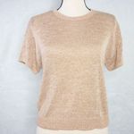 Loft New!  Shimmer Dolman Sweater Tee, color:‎ Rose Gold Photo 1