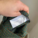 Cider High Waist Gingham Wide Leg Pants Grandpa Core Green Tan NWT Sz Large Photo 3