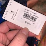 NWT Ralph Lauren Purple Label MAQUIRE Cotton Satin Artist Paint Splatter Skirt 6 Red Photo 8