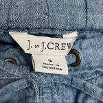 J.Crew  Chambray Drawstring Woven Shorts Womens Size S‎ Denim Blue Photo 4