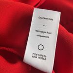 Likely Red Vivianna Asymmetrical Ruffle Single Strap Romper Photo 4