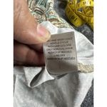 cj banks Geometric Print Utility Shirt Jacket Shacket Teal Brown Size 1X Photo 10