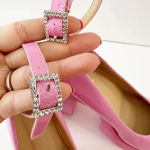 MCKOINE EU 36/US 6 Bubblegum Pink Barbie Platform‎ Chunky Heels Brat Photo 7