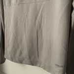 Adidas Gray Zip-Up Hoodie Jacket XS Athletic Outdoors Gym Active Sports 3-strip Photo 6