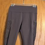 Fabletics  Dark Gray/Purple Leggings Photo 1