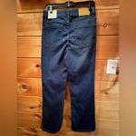 Tahari  Dark Blue High-rise Crop MiniBoot Cut Jeans NWT size 8/29 Photo 1