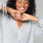 Lovestitch Women's Light Gray Long Sleeve Top Photo 3