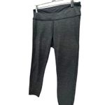 Outdoor Voices  TechSweat Flex Leggings Womens M Black Cropped Activewear Stretch Photo 1