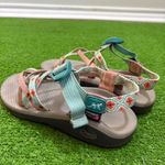 Chacos CHACO ZX/2 Classic Sport Sandals Aqua Desert Mosaic‎ Southwest Toe-Loop Womens 7 Photo 2