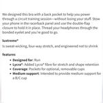 Lululemon Pace Perfect Bra in Blue Photo 8