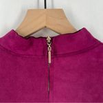 CQ by CQ Elegant Purple Faux Suede Mock V Photo 10