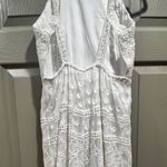 Tularosa  XS White Maxi Dress 🤍 Boho lace style Photo 5