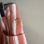 Masters golf fashion by Alaska striped golf Capri pants size 8 Orange Photo 3