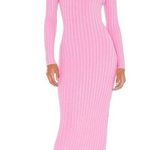 MORE TO COME Laura Open Back Dress in Pink Pink Size M Photo 0