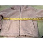 Lululemon Rare Cinchable Fleece Zip-Up Jacket Pink Peony, 8 Cozy Teddy Sherpa Photo 8