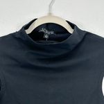 J.Crew Women's XS Black Mock Neck Sleeveless Tank Top Minimalist Essential NWT Photo 1