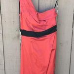 B. Wear  formal prom dress coral black Photo 0