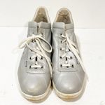 Rucoline Size 7 Silver Metallic Wedge Platform Sneaker Photo 1
