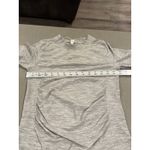 Athleta  Long Sleeve Top Crew Neck Ruched Casual women's small‎ Photo 3