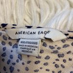 American Eagle  XXL Shirt one shoulder only brand new with tag color tan/black Photo 1
