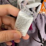 Umgee  Purple Floral Romper Elastic Small Photo 5