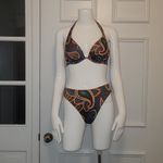 Victoria's Secret  Paisley Dotted Bikini Set SIZE 36B/S Photo 1