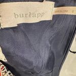 Anthropologie Anthro Burlap Silk geo scratch print sweetheart corset strapless dress size 0 Photo 3