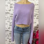 Hurley  Lavender Textured Sweater Photo 3