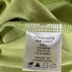Iris ‎ Lime Green Cutout Dress Size Medium Photo 5