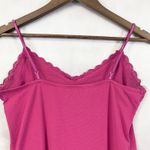 Old Navy Y2K Cami Tank Size Medium Lace Trim Coquette Clean Girl Minimal 2000s Preppy Photo 4